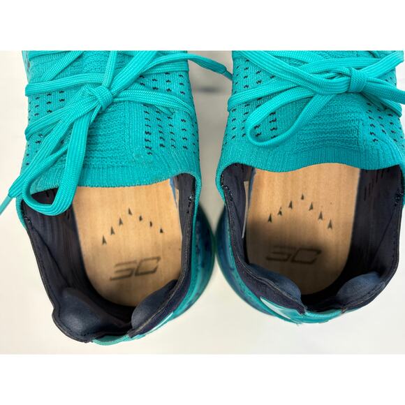 Under Armour‎ 3021707-302 Curry 4 Low Bowling Sample Unreleased Sneakers sz 15 - Picture 7 of 12